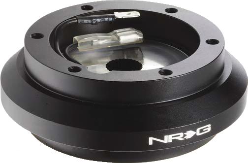 NRG Innovations Short Spline Adapter - Secures w/ OEM Lock Nut - Fits Quick Lock SRK-RZRLH