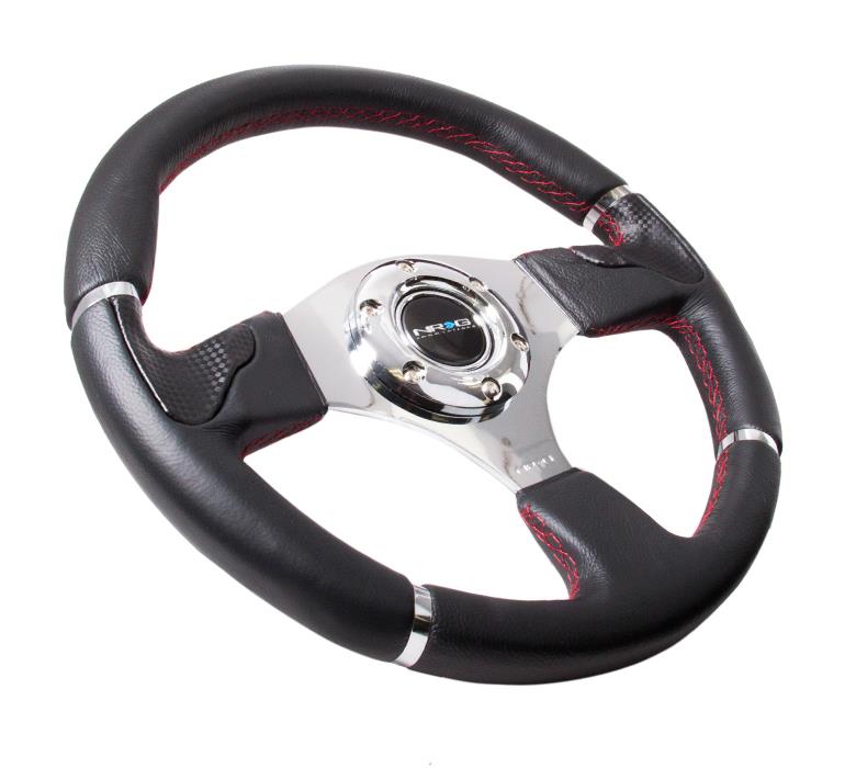 NRG Innovations New Age Sport Steering Wheel - Reinforced Version RST-001BK