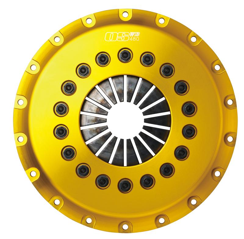OS Giken TR Series Clutch - Aluminum Cover Dampened Twin Plate - Flywheel Bolts & Release Assembly Included BM207-BF6