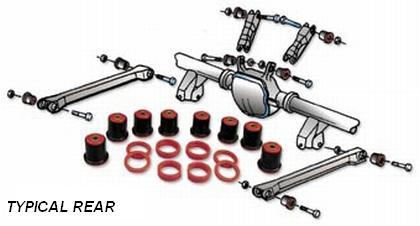 Prothane Control Arm Bushing Kit 1-301