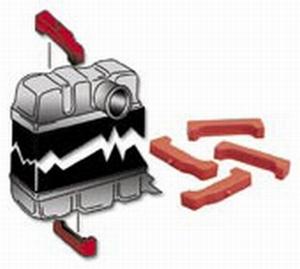 Prothane Radiator Isolators - 4 Pieces 7-1713