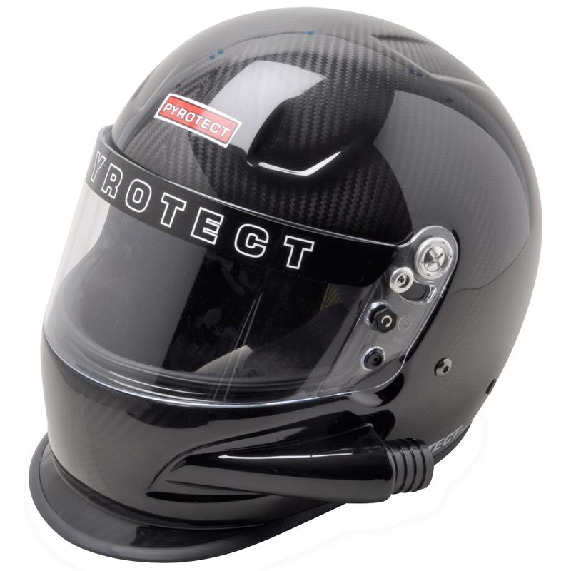 Pyrotect Pro Airflow Carbon Fiber Helmet - Full Face - Duckbill - Forced Air, Side Feed - SA2015 Rated 7040995