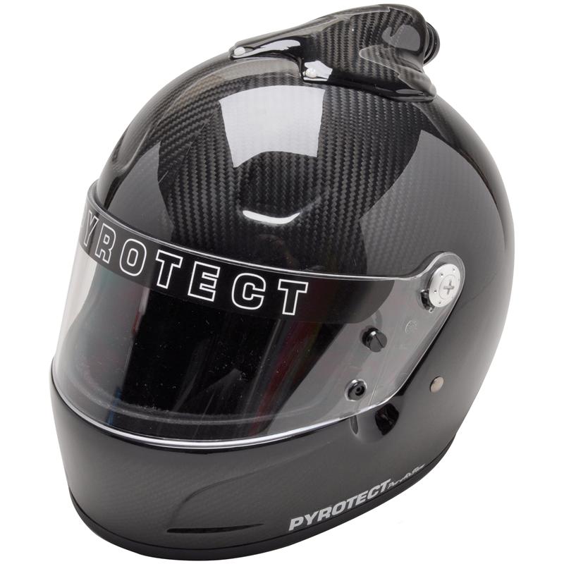 Pyrotect Pro Airflow Carbon Fiber Helmet - Full Face - Forced Air, Top Feed - SA2015 Rated 7026005