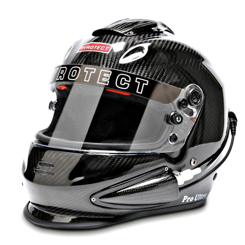 Pyrotect Pro Ultra Tri-Flow Carbon Fiber Helmet - Full Face - Duckbill - SA2015 Rated 4034005
