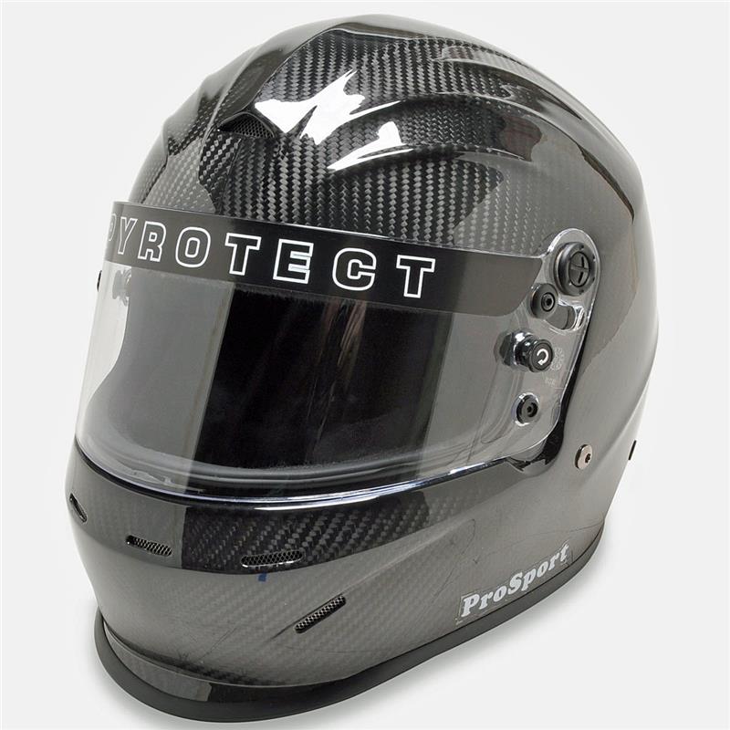 Pyrotect ProSport Carbon Fiber Helmet - Full Face - Duckbill - SA2015 Rated 7060995