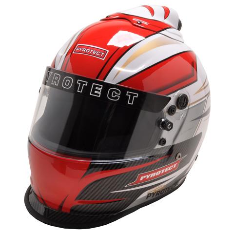 Pyrotect Pro Airflow Tri-Flow Forced Air Patriot Graphic Helmet - Full Face - Duckbill - SA2015 Rated 9030992