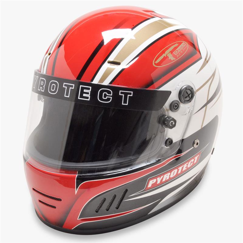 Pyrotect Pro Airflow Patriot Graphic Helmet - Full Face - SA2015 Rated 9044001