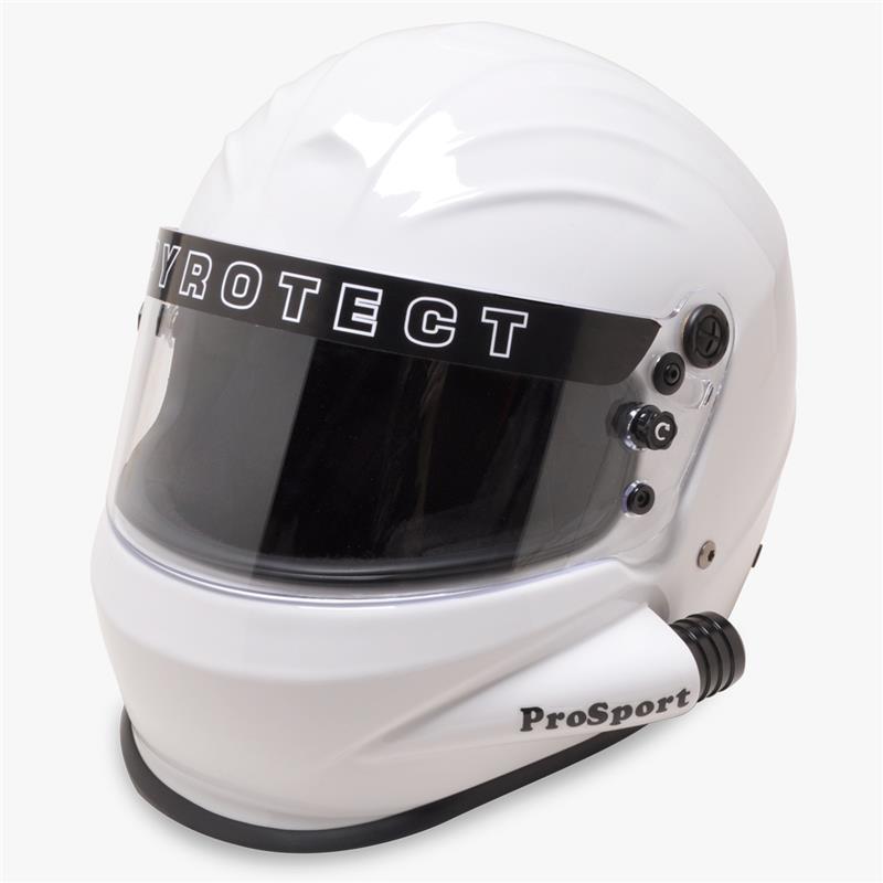 Pyrotect ProSport Helmet - Full Face - Duckbill - Forced Air, Side Feed - SA2015 Rated 8015005