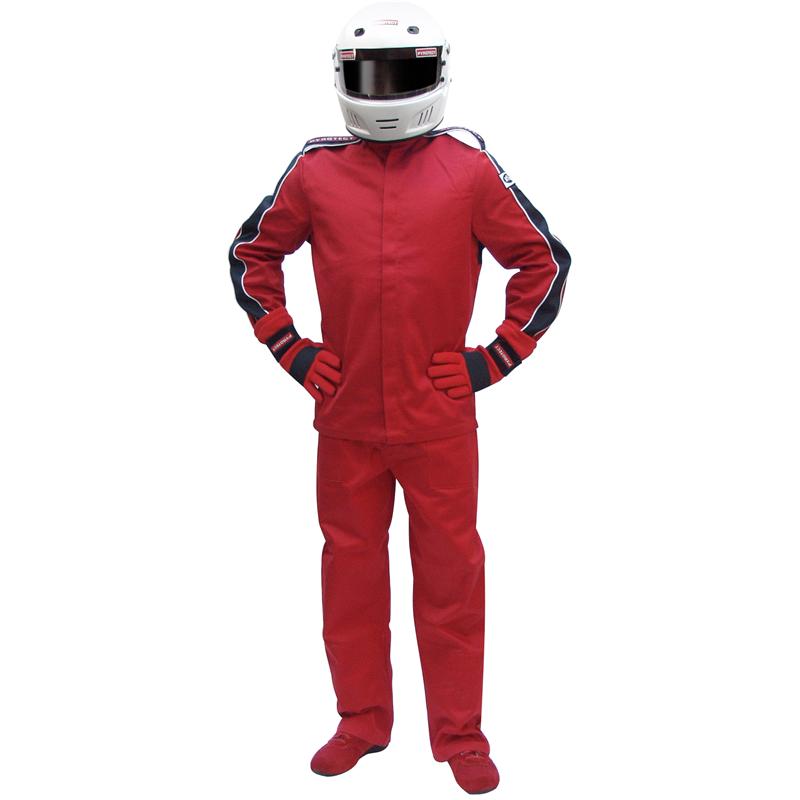 Pyrotect Sportsman Deluxe Race Suit - Jacket Only, Single Layer - SFI-1 Rated 12J0503