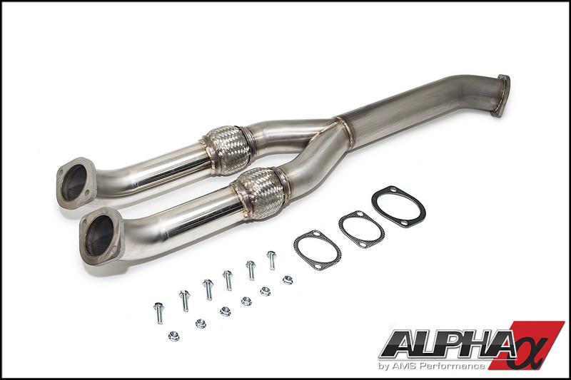 Alpha Performance R35 GT-R 90mm Midpipe / Y-pipe ALP.07.05.0003-1