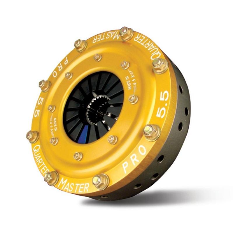 Quarter Master Pro-Series Clutch - Clutch Units Without Button Flywheel - 7.25in Clutch - 3-Disc, 1-1/8 x 10-Spline 399000