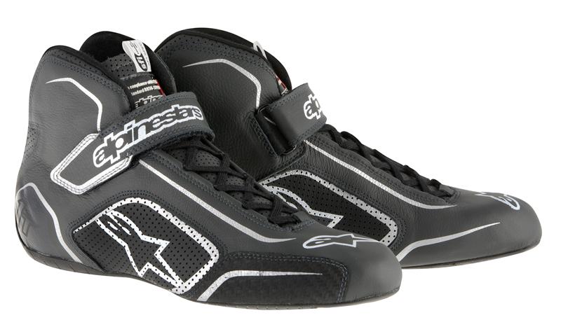 Alpinestars Tech 1-T Shoes - Full-Grain Leather - SFI 3.3 Level 5/FIA 2710115-104B-8.5