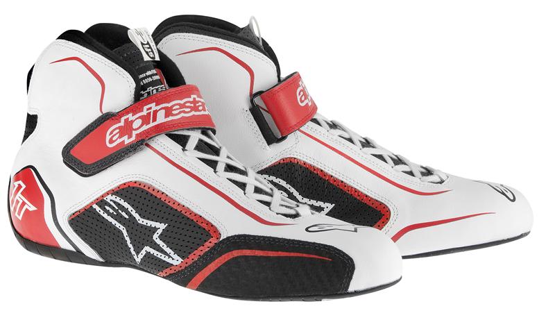 Alpinestars Tech 1-T Shoes - Full-Grain Leather - SFI 3.3 Level 5/FIA 2710115-23A-9