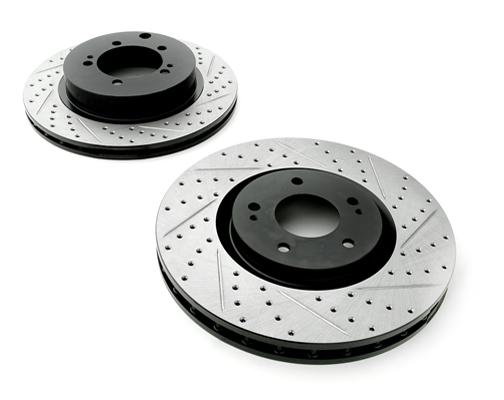 Rotora Drilled/Slotted Brake Rotor R.45035.1C