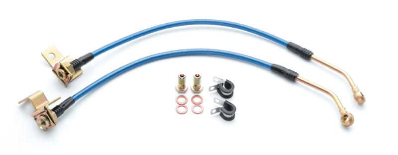 Rotora Stainless Steel Brake Lines - 4 Line Kit L.33331