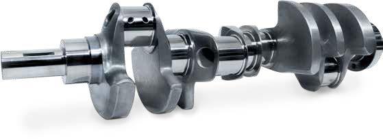 SCAT 4340 Forged Pro Series Lightweight Crankshaft - Long Part Number: F1980 4455P45010-2