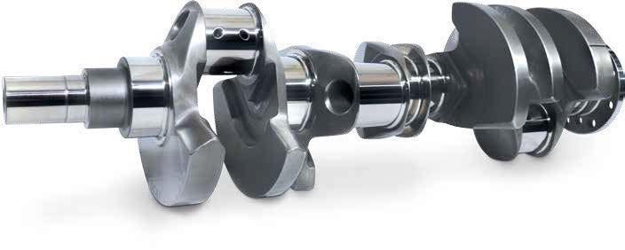 SCAT 4340 Forged Superlight Crankshaft - Long Part Number: F1980 43021-3