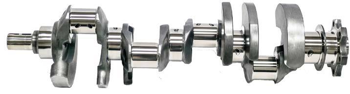 SCAT F-43 Lightweight Forged Crankshaft - Long Part Number: F1980 435021LW
