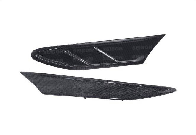 SEIBON Carbon Fiber Fender Ducts - BR Style - Pair FD1213SCNFRS-BR