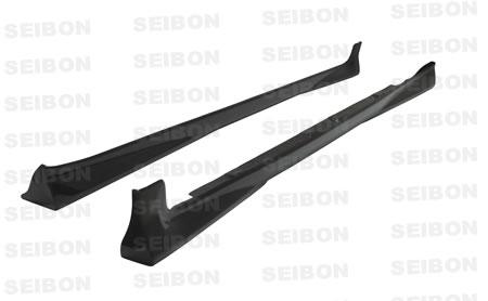 SEIBON Carbon Fiber Side Skirts - VR Style - Pair SS0809MITEVOX-VR