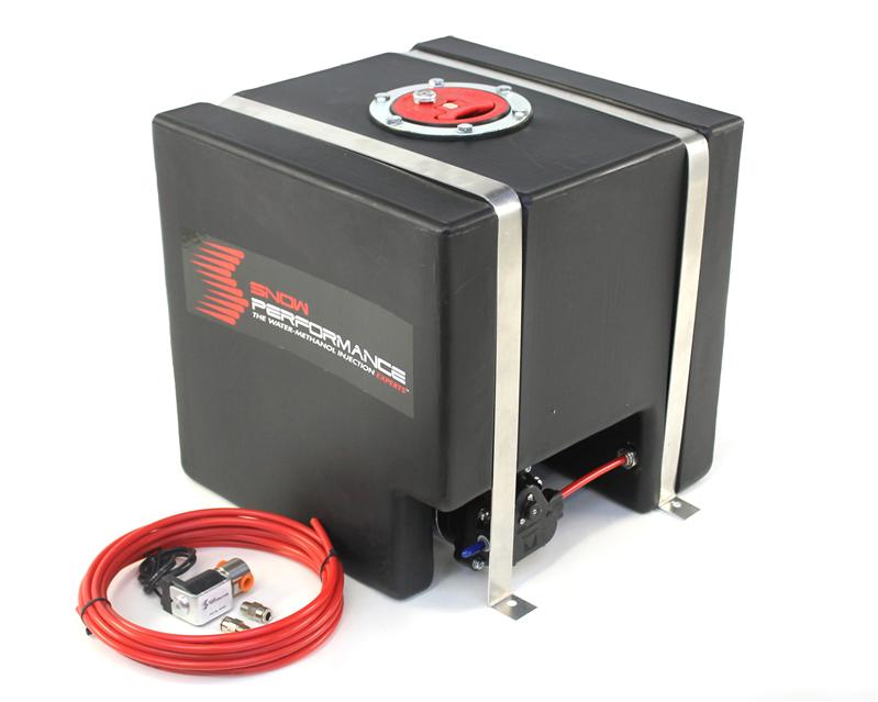 Snow Performance 2.5 Gallon Reservoir - Incl Brackets, Solenoid, Hose & All Necessary Fittings SNO-40014