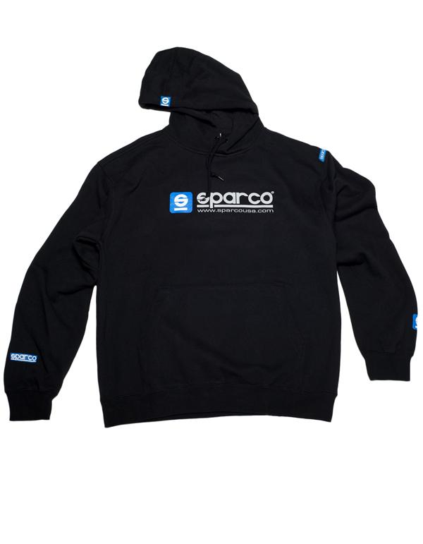 Sparco WWW Hooded Sweatshirt - Pull Over SP03100GR0XS