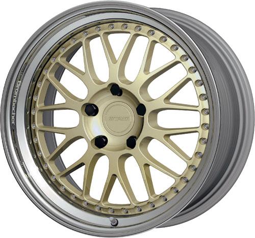 Work Wheels Brombacher Wheel - Big Brake L-Disk - Normal Step Lip - 24mm Lip - Porsche Fitment BBREGI+50S