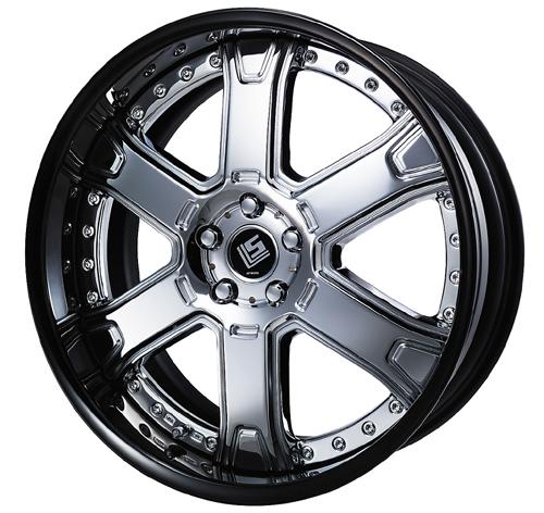 Work Wheels LS-606 Wheel - Deep O-Disk - 109mm Lip LS6GLG+20SC