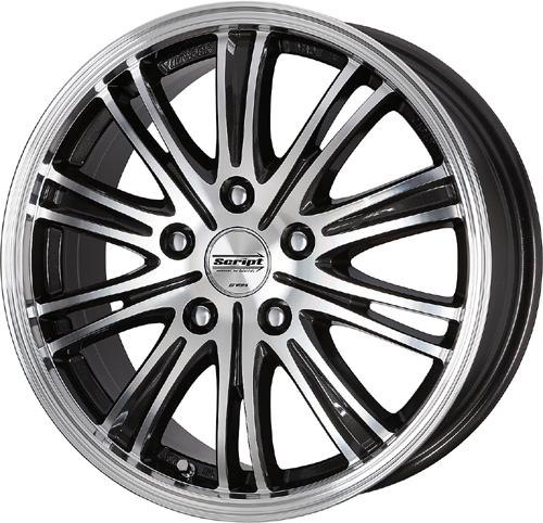 Work Wheels STEEZ SCRIPT T02 Wheel SZT02AAC+45MMP