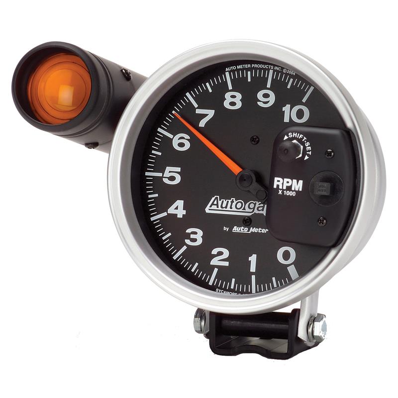 Auto Gage Series - Pedestal Tachometer - Electric, Air-Core Movement - Incl Bulb & Socket 3219 - Incl Mounting Bracket 233904