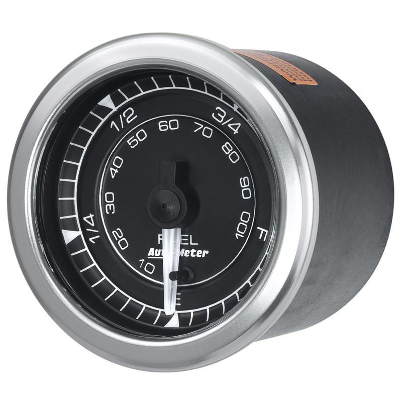 Auto Meter Chrono Series - Fuel Level - Electric, Digital Stepper Motor - Incl Mounting Hardware 2230 8110