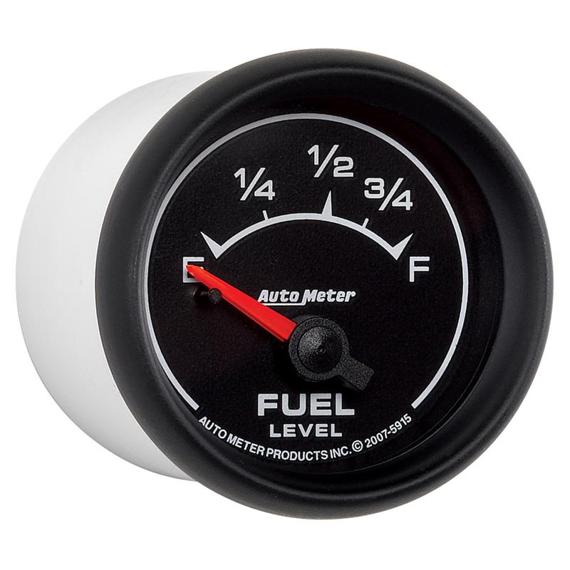 Auto Meter ES Series - Fuel Level Gauge - Electric, Air-Core Movement - Incl Mounting Hardware 2230 5915