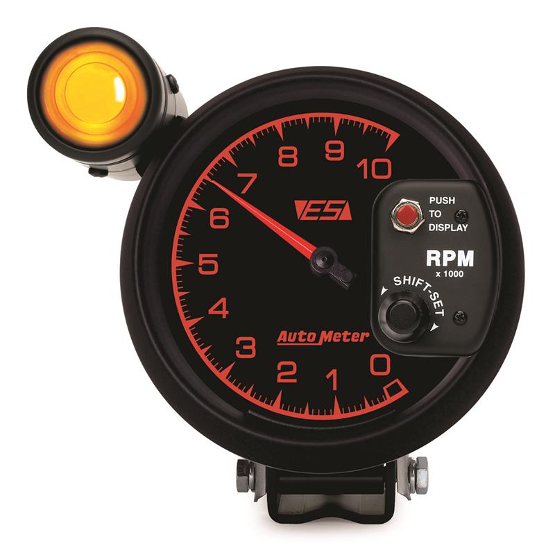 Auto Meter ES Series - Pedestal Tachometer - Electric, Air-Core Movement - Incl Mounting Bracket 5999