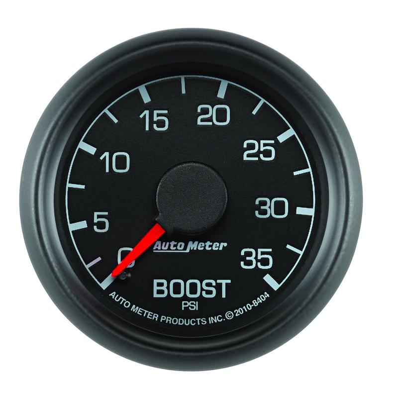 Auto Meter Ford Factory Match Series - HPOP Pressure Gauge - Electric, Digital Stepper Motor Movement - Incl Mounting Hardware 2230 8496