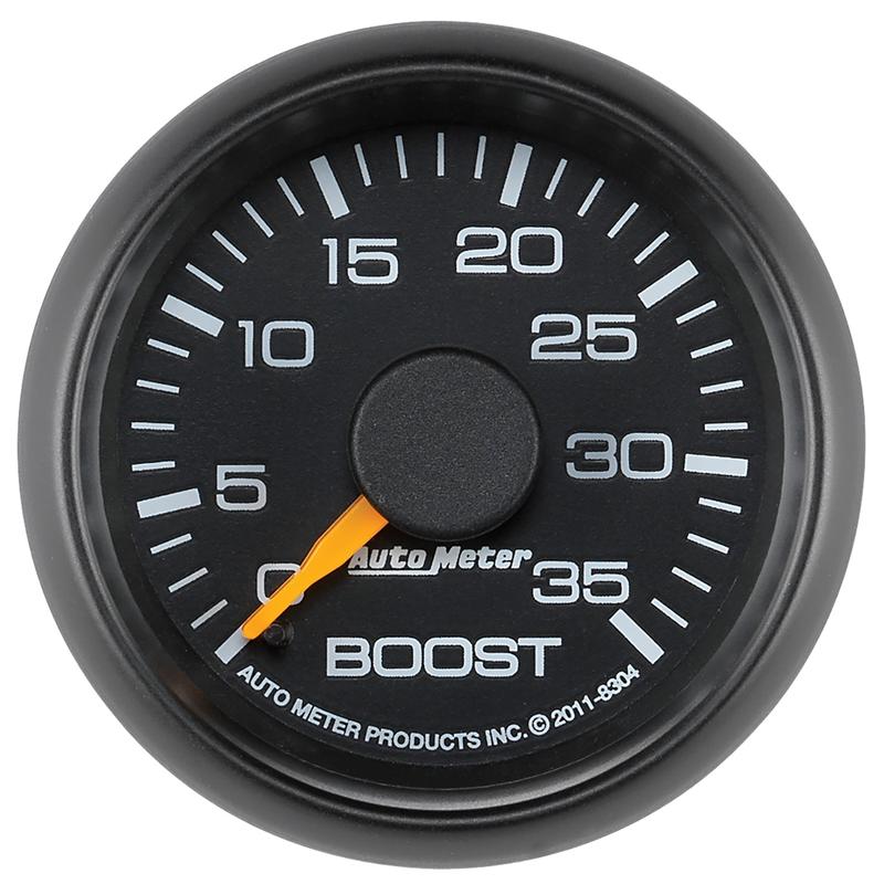 Auto Meter GM Factory Match Series - Fuel Rail Pressure Gauge - Electric, Digital Stepper Motor Movement - Incl Mounting Hardware 2230 8386