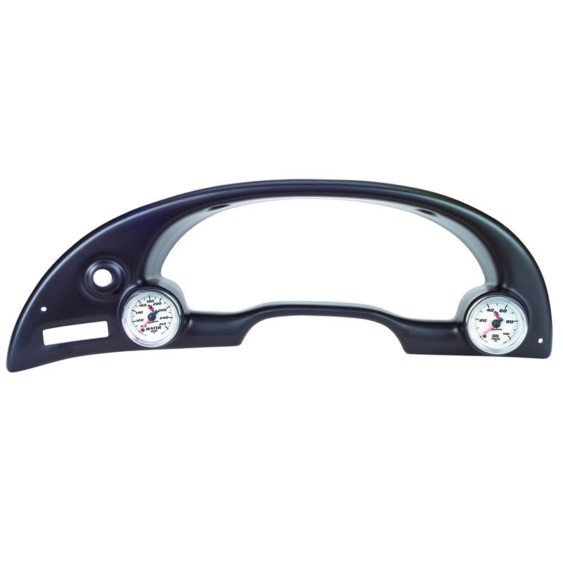 Auto Meter Dual Instrument Cluster Bezel 10003