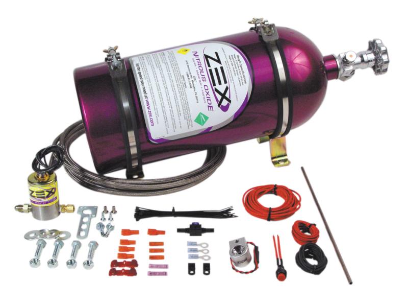 Zex EFI Dry Nitrous System Kit - 55-75 HP - w/o Bottle 82012