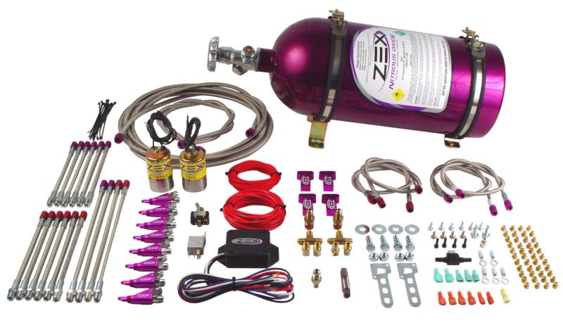 Zex Race EFI Nitrous System Kit - Blackout Series 82037B