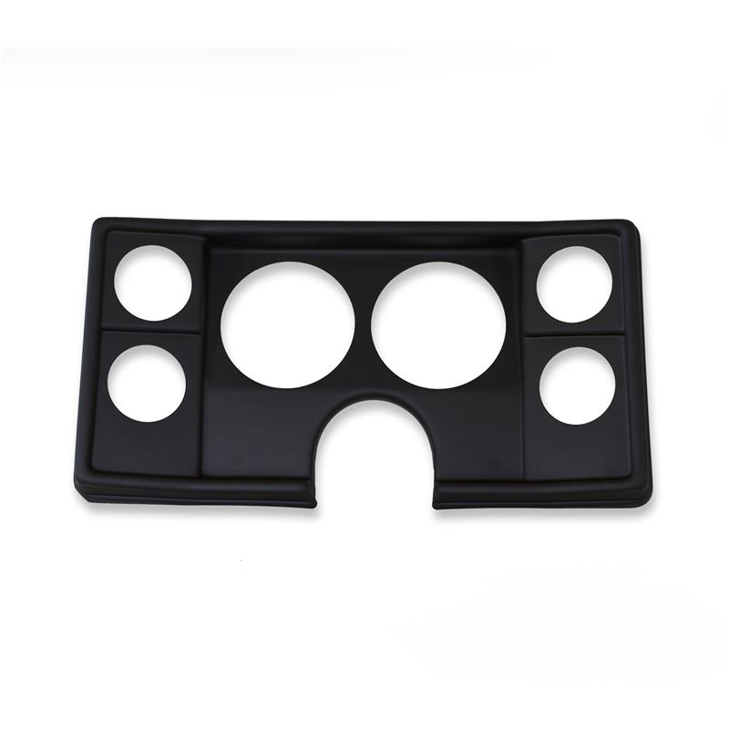 Auto Meter Direct Fit 6 Gauge Panel - Fits Two 5in Gauges & Four 2 5/8in Gauges 2143