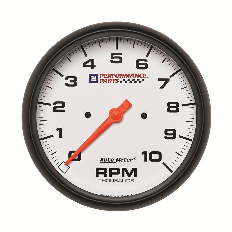 GM Black Series - Boost Gauge - Mechanical Movement - Incl 1/8in NPT Male to 1/8in Compression Fitting, 1/8in NPT Female to 1/8in Compression Fitting, 1/8in NPT to 1/4in NPT Bushing - Incl 10ft Nylon Tubing - Incl Mounting Hardware 2230 3605-00406