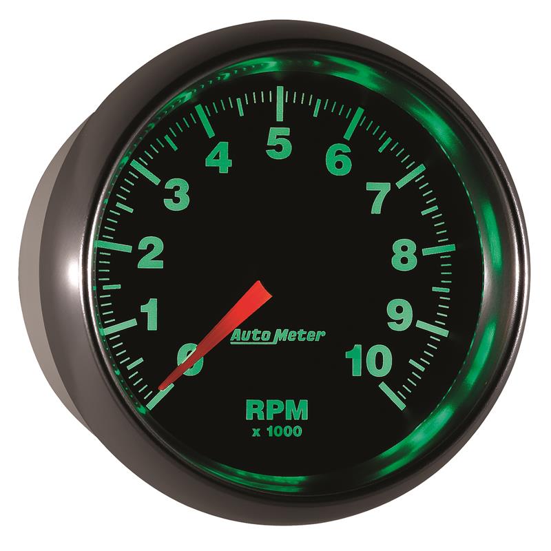 Auto Meter GS Series - In-Dash Tachometer - Electric, Air-Core Movement - Incl Mounting Bracket 3897