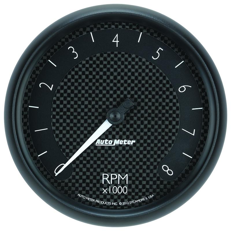 Auto Meter GT Series - Speedometer - Electric, Air-Core Movement - Incl Mounting Bracket 8088