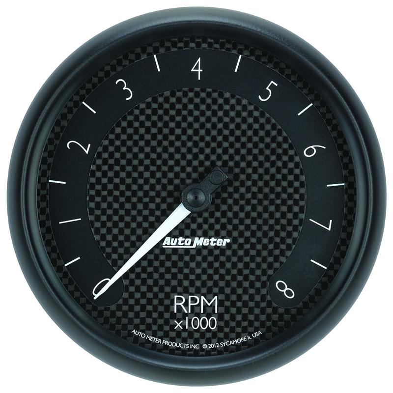 Auto Meter GT Series - In-Dash Tachometer - Electric, Air-Core Movement - Incl Mounting Bracket 8097