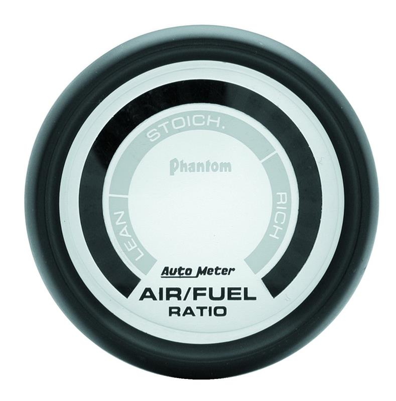 Auto Meter Phantom Series - Narrowband Air/Fuel Ratio (AFR) Gauge - Digital Movement - Incl Mounting Hardware 2230 5775