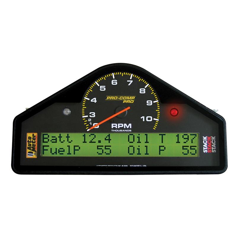 Auto Meter Pro-Comp Street Dash, Programmable - Incl Mouting Hardware 6001