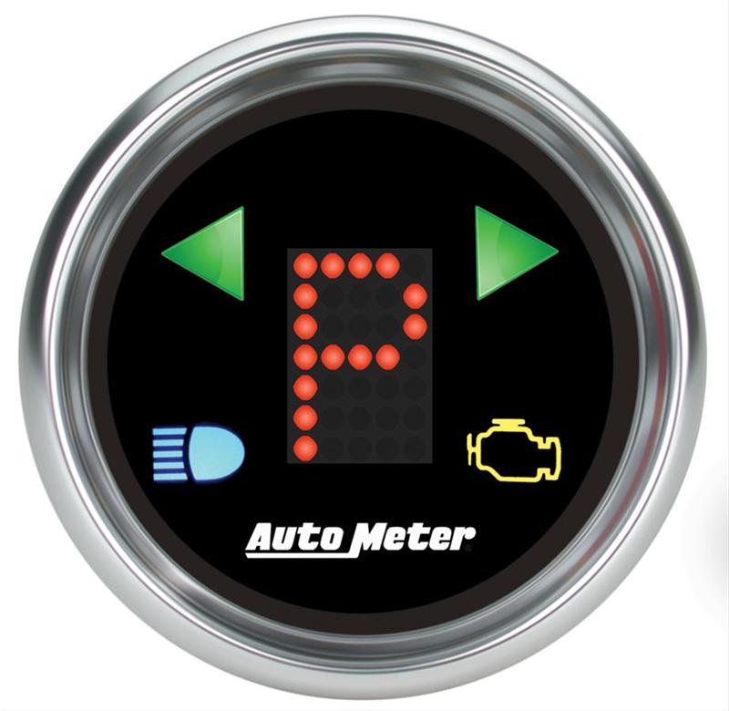 Auto Meter Cobalt Series - Gear Position Gauge - Incl Mouting Hardware 2230 6150
