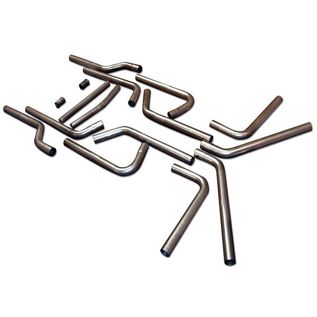 U-Fit Dual Exhaust Kit - 16 Pieces, Pipe Only 15936