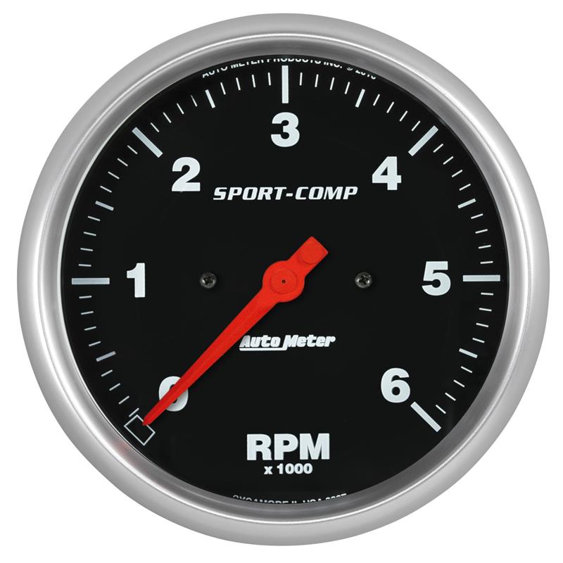 Auto Meter Sport-Comp Series - In-Dash Tachometer - Electric, Air-Core Movement 3997