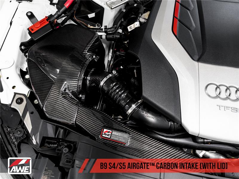 AWE Tuning AirGate Carbon Intake - w/ Lid 2660-15032