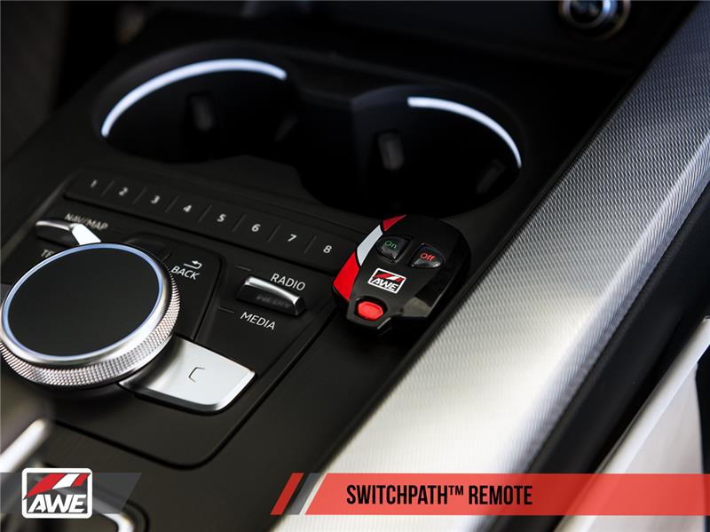 AWE Tuning SwitchPath Exhaust System - Includes Downpipe and SwitchPath Remote 3025-33026